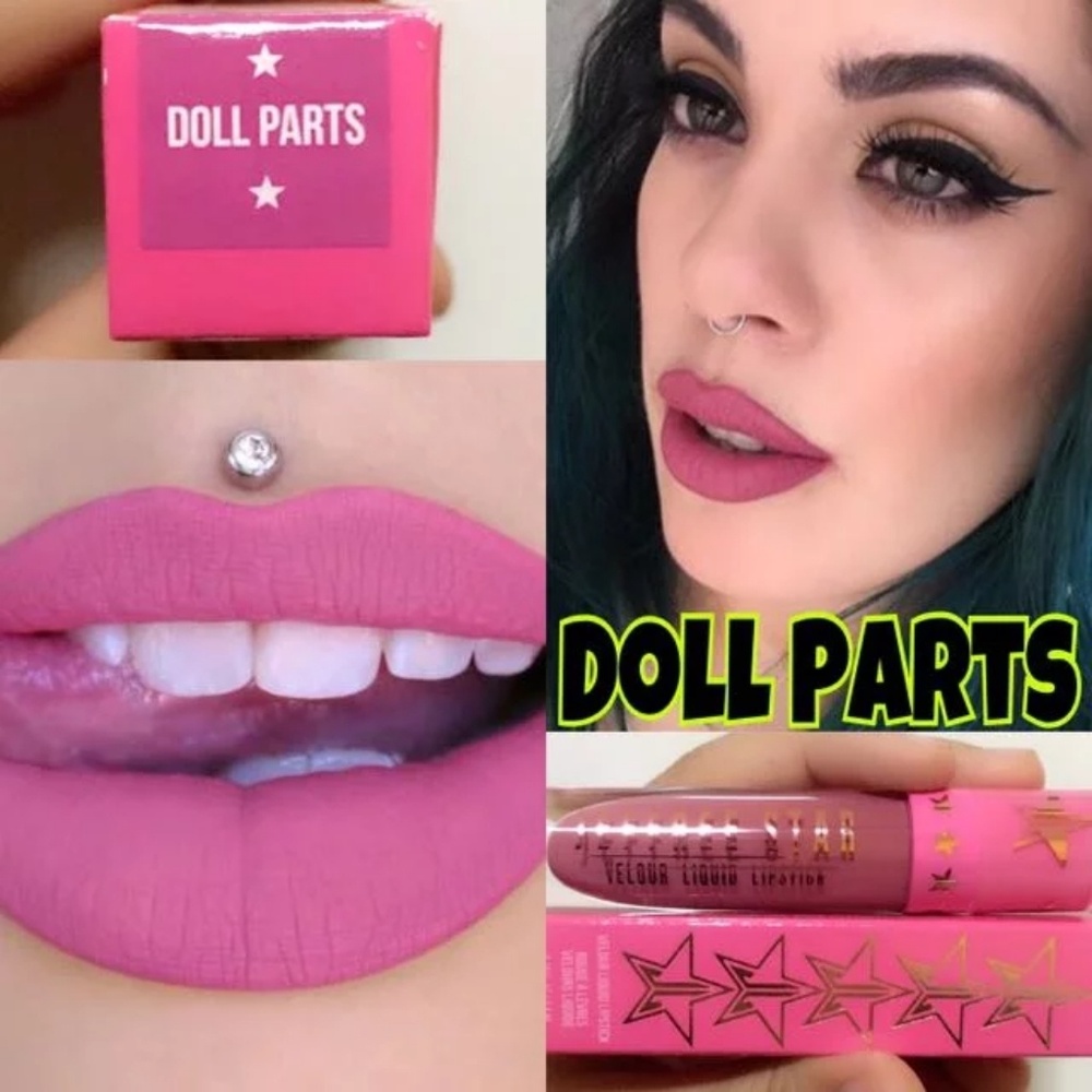 Jeffree Star liquid lipstick in Doll Parts
